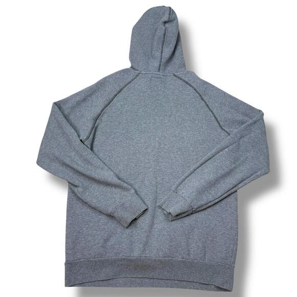 Levi’s Gray Hoodie Levi Strauss & Co Graphic Logo Pullover Size L Casual Retro - Picture 4 of 6